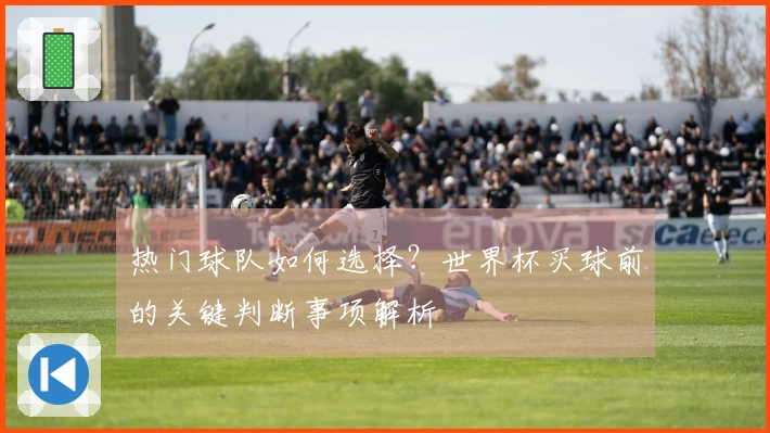 热门球队如何选择?世界杯买球前的关键判断事项解析